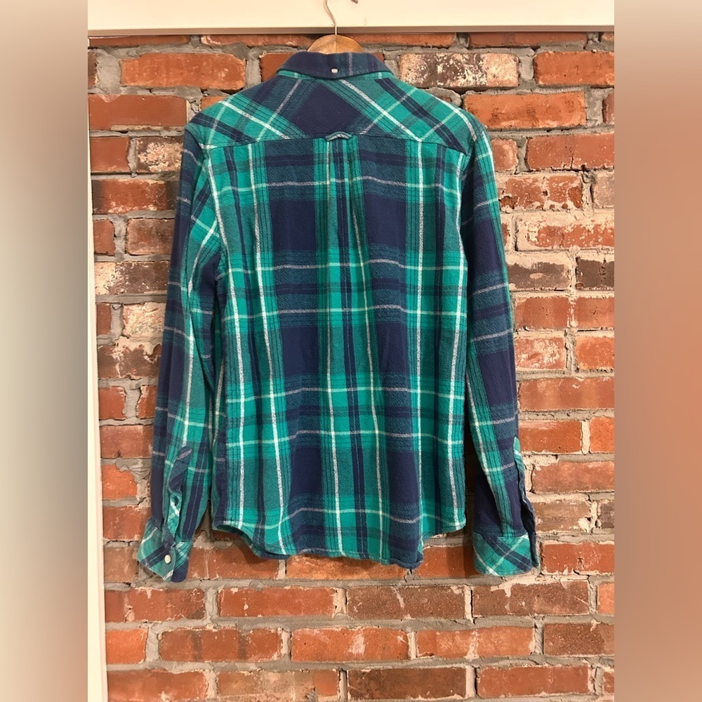 Chubbies The Ranch Plaid Flannel Button Up Large - Picture 7 of 7